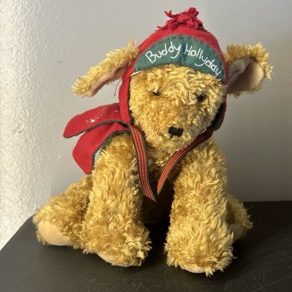 Bunnies By The Bay Hallmark Plush Puppy Dog Buddy Hollyday Stuffed Animal